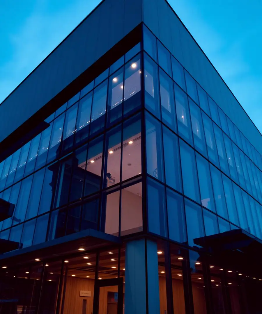 Commercial building secured with ASL cameras and access control